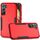 Per Samsung Galaxy S23 + 5G TPU + Custodia antiurto per PC (rosso + nero)