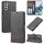 Per Samsung Galaxy S23 + 5G custodia per telefono in pelle con portafoglio classico (nero) Per Samsung Galaxy S23 + 5G custodia per telefono in pelle con portafoglio classico (nero)
