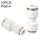PG6-4 LAIZE 10 pz PG Riduzione Pneumatica Raccordo Rapido Connettore