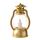 Lampada a cherosene portatile retrò Bar Decorazione natalizia per la casa Luci, colore: oro