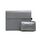 Supporto per custodia protettiva per tablet Microsoft Surface Pro 8 (custodia grigia in pelle di agnello in microfibra + borsa per alimentatore) Supporto per custodia protettiva per tablet Microsoft Surface Pro 8 (custodia grigia in pelle di agnello in microfibra + borsa per alimentatore)