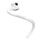 Per KitchenAid 6QT Stand Lifting Mixer Ciotola Rivestimento a spirale Gancio per impastare in metallo (bianco) Per KitchenAid 6QT Stand Lifting Mixer Ciotola Rivestimento a spirale Gancio per impastare in metallo (bianco)