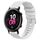 Per Huawei Watch GT2 42mm 20mm Cinturino in silicone tinta unita con motivo a pois ondulato (bianco) Per Huawei Watch GT2 42mm 20mm Cinturino in silicone tinta unita con motivo a pois ondulato (bianco)