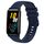 For Honor Watch ES Cinturino per orologio in silicone tinta unita con motivo a pois ondulato da 20 mm (blu navy) For Honor Watch ES Cinturino per orologio in silicone tinta unita con motivo a pois ondulato da 20 mm (blu navy)