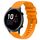 Per Honor Magic Watch2 42mm 20mm Cinturino in silicone a tinta unita con motivo a punti ondulati (giallo) Per Honor Magic Watch2 42mm 20mm Cinturino in silicone a tinta unita con motivo a punti ondulati (giallo)