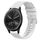 Per Garmin Vivomove Sport Cinturino per orologio in silicone tinta unita con motivo a punti ondulati da 20 mm (bianco) Per Garmin Vivomove Sport Cinturino per orologio in silicone tinta unita con motivo a punti ondulati da 20 mm (bianco)