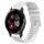 Per Garmin Venu 2 Plus cinturino in silicone tinta unita con motivo a punti ondulati da 20 mm (bianco) Per Garmin Venu 2 Plus cinturino in silicone tinta unita con motivo a punti ondulati da 20 mm (bianco)