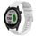 Per Garmin Approach S40 Cinturino per orologio in silicone a tinta unita con motivo a punti ondulati da 20 mm (bianco) Per Garmin Approach S40 Cinturino per orologio in silicone a tinta unita con motivo a punti ondulati da 20 mm (bianco)