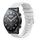 Per Xiaomi MI Watch S1 Pro Cinturino per orologio in silicone tinta unita con motivo a pois ondulato da 22 mm (bianco) Per Xiaomi MI Watch S1 Pro Cinturino per orologio in silicone tinta unita con motivo a pois ondulato da 22 mm (bianco)