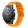 Per Xiaomi MI Watch S1 Pro Cinturino per orologio in silicone tinta unita con motivo a pois ondulato da 22 mm (giallo) Per Xiaomi MI Watch S1 Pro Cinturino per orologio in silicone tinta unita con motivo a pois ondulato da 22 mm (giallo)