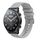 Per Xiaomi MI Watch S1 Pro Cinturino per orologio in silicone tinta unita con motivo a pois ondulato da 22 mm (grigio) Per Xiaomi MI Watch S1 Pro Cinturino per orologio in silicone tinta unita con motivo a pois ondulato da 22 mm (grigio)