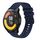 Per Xiaomi MI Watch Color 2 22mm Cinturino in silicone a tinta unita con motivo a punti ondulati (blu navy) Per Xiaomi MI Watch Color 2 22mm Cinturino in silicone a tinta unita con motivo a punti ondulati (blu navy)