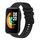 Per Xiaomi MI Watch Sport Cinturino per orologio in silicone tinta unita con motivo a punti ondulati da 22 mm (nero) Per Xiaomi MI Watch Sport Cinturino per orologio in silicone tinta unita con motivo a punti ondulati da 22 mm (nero)