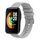 Per Xiaomi MI Watch Sport Cinturino per orologio in silicone tinta unita con motivo a punti ondulati da 22 mm (grigio) Per Xiaomi MI Watch Sport Cinturino per orologio in silicone tinta unita con motivo a punti ondulati da 22 mm (grigio)
