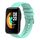 Per Xiaomi MI Watch Sport Cinturino per orologio in silicone tinta unita con motivo a pois ondulato da 22 mm (verde acqua) Per Xiaomi MI Watch Sport Cinturino per orologio in silicone tinta unita con motivo a pois ondulato da 22 mm (verde acqua)