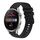 Per Huawei Watch 3 Pro Cinturino per orologio in silicone tinta unita con motivo a pois ondulato da 22 mm (nero) Per Huawei Watch 3 Pro Cinturino per orologio in silicone tinta unita con motivo a pois ondulato da 22 mm (nero)