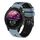 Per Garmin Forerunner255 Cinturino in silicone bicolore traforato da 22 mm (blu + nero) Per Garmin Forerunner255 Cinturino in silicone bicolore traforato da 22 mm (blu + nero)