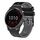 Per Garmin vivoactive 4 cinturino in silicone bicolore traforato da 22 mm (nero + grigio) Per Garmin vivoactive 4 cinturino in silicone bicolore traforato da 22 mm (nero + grigio)