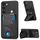 Per Samsung Galaxy S23 + 5G Custodia per cellulare con porta carte di credito in fibra di carbonio (nero) Per Samsung Galaxy S23 + 5G Custodia per cellulare con porta carte di credito in fibra di carbonio (nero)