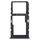 Vassoio per scheda SIM originale TCL 20 R 5G + vassoio per scheda Micro SD (nero) Vassoio per scheda SIM originale TCL 20 R 5G + vassoio per scheda Micro SD (nero)