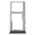 Vassoio per scheda SIM originale TCL 20 XE + vassoio per scheda Micro SD (nero)