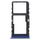Per TCL 30/30+/30 Vassoio per scheda SIM originale 5G + vassoio per scheda Micro SD (blu) Per TCL 30/30+/30 Vassoio per scheda SIM originale 5G + vassoio per scheda Micro SD (blu)