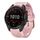 Per Garmin Fenix 7S Solar 20mm Cinturino in silicone da donna con punzone in pizzo (rosa) Per Garmin Fenix 7S Solar 20mm Cinturino in silicone da donna con punzone in pizzo (rosa)