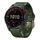 Per Garmin Fenix 7S Solar 20mm Cinturino in silicone da donna con punzone in pizzo (verde militare)