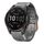 Per Garmin Fenix 7S Sapphire Solar 20mm Cinturino in silicone da donna con punzone in pizzo (grigio) Per Garmin Fenix 7S Sapphire Solar 20mm Cinturino in silicone da donna con punzone in pizzo (grigio)