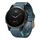 Per Garmin Fenix 5S 20mm cinturino in silicone da donna con punzone in pizzo (lago blu) Per Garmin Fenix 5S 20mm cinturino in silicone da donna con punzone in pizzo (lago blu)