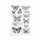 5 PCS Vintage Botanical Arrangement Handbook Timbro in silicone trasparente (farfalla) 5 PCS Vintage Botanical Arrangement Handbook Timbro in silicone trasparente (farfalla)