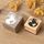 5 PCS DIY Vintage Nature Landscape Handbook Timbro in legno (stelle)