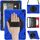 Per Amazon Fire HD 8 2022 Custodia protettiva per tablet in silicone morbido per PC rigido (blu) Per Amazon Fire HD 8 2022 Custodia protettiva per tablet in silicone morbido per PC rigido (blu)