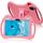 Per TCL Tab 10s 5G Custodia protettiva antiurto in silicone per tablet con supporto e slot per penna (rosa)