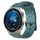 Per Huawei Watch GT3 Pro 43mm 20mm Cinturino per orologio in silicone tinta unita con motivo a calcio (Rock Cyan)