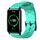 For Honor Watch ES 20mm Cinturino per orologio in silicone tinta unita con motivo a calcio (verde acqua) For Honor Watch ES 20mm Cinturino per orologio in silicone tinta unita con motivo a calcio (verde acqua)