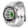 Per Garmin Approach S40 20mm Cinturino per orologio in silicone tinta unita con motivo a calcio (bianco) Per Garmin Approach S40 20mm Cinturino per orologio in silicone tinta unita con motivo a calcio (bianco)