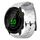 Per Garmin Forerunner 158 20mm Cinturino per orologio in silicone tinta unita con motivo a calcio (bianco) Per Garmin Forerunner 158 20mm Cinturino per orologio in silicone tinta unita con motivo a calcio (bianco)