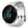 Per Garmin Forerunner 55 20mm Cinturino per orologio in silicone tinta unita con motivo a calcio (bianco) Per Garmin Forerunner 55 20mm Cinturino per orologio in silicone tinta unita con motivo a calcio (bianco)