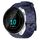 Per Garmin Forerunner 55 20mm Cinturino per orologio in silicone tinta unita con motivo a calcio (blu navy) Per Garmin Forerunner 55 20mm Cinturino per orologio in silicone tinta unita con motivo a calcio (blu navy)