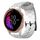 Per Garmin Venu 20mm Cinturino per orologio in silicone tinta unita con motivo a calcio (bianco) Per Garmin Venu 20mm Cinturino per orologio in silicone tinta unita con motivo a calcio (bianco)