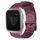 Per Garmin Venu SQ 20mm Cinturino per orologio in silicone tinta unita con motivo a calcio (rosso vino) Per Garmin Venu SQ 20mm Cinturino per orologio in silicone tinta unita con motivo a calcio (rosso vino)