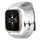 Per Garmin Forerunner Sq2 Music Cinturino per orologio in silicone tinta unita da 20 mm con motivo a calcio (bianco) Per Garmin Forerunner Sq2 Music Cinturino per orologio in silicone tinta unita da 20 mm con motivo a calcio (bianco)