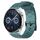 Per Huawei Watch GT3 46mm 22mm Cinturino in silicone tinta unita con motivo a calcio (Rock Cyan) Per Huawei Watch GT3 46mm 22mm Cinturino in silicone tinta unita con motivo a calcio (Rock Cyan)