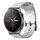 Per Huawei GT2 Pro 22mm Cinturino per orologio in silicone tinta unita con motivo a calcio (bianco)