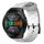 Per Huawei Watch GT 2E 22mm Cinturino in silicone tinta unita con motivo a calcio (bianco) Per Huawei Watch GT 2E 22mm Cinturino in silicone tinta unita con motivo a calcio (bianco)