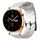For Honor Watch GS 3 22mm Cinturino per orologio in silicone tinta unita con motivo a calcio (bianco)
