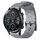 Per Honor Magic Watch 2 46mm 22mm Cinturino in silicone tinta unita con motivo a calcio (grigio)