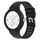 Per Huawei Watch GT Cyber cinturino integrato traspirante in silicone (nero) Per Huawei Watch GT Cyber cinturino integrato traspirante in silicone (nero)