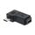 Adattatore da 90 gradi da mini USB femmina a micro USB maschio